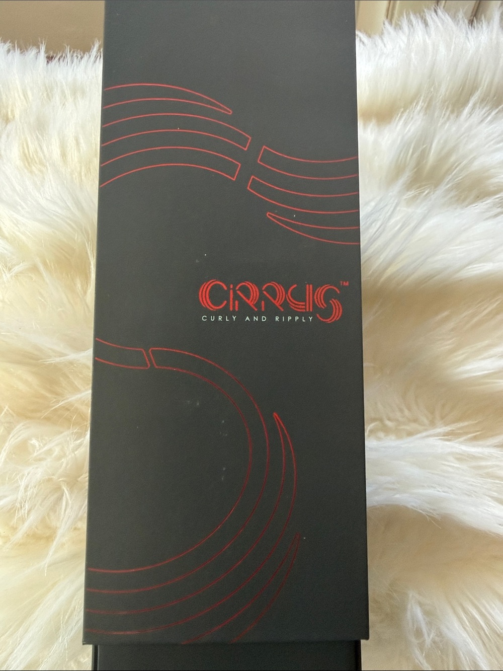 Cirrus Curly and Ripply Hair Tool Box - Black & Red